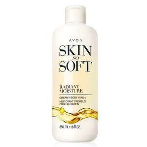 AVON Skin So Soft RADIANT MOISTURE Creamy Body Wash 11.8 oz - NEW & SEALED